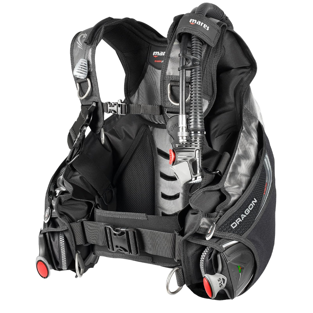 Mares Unisex – Erwachsene Dragon SLS Weste L mehrfarbig, L mehrfarbig