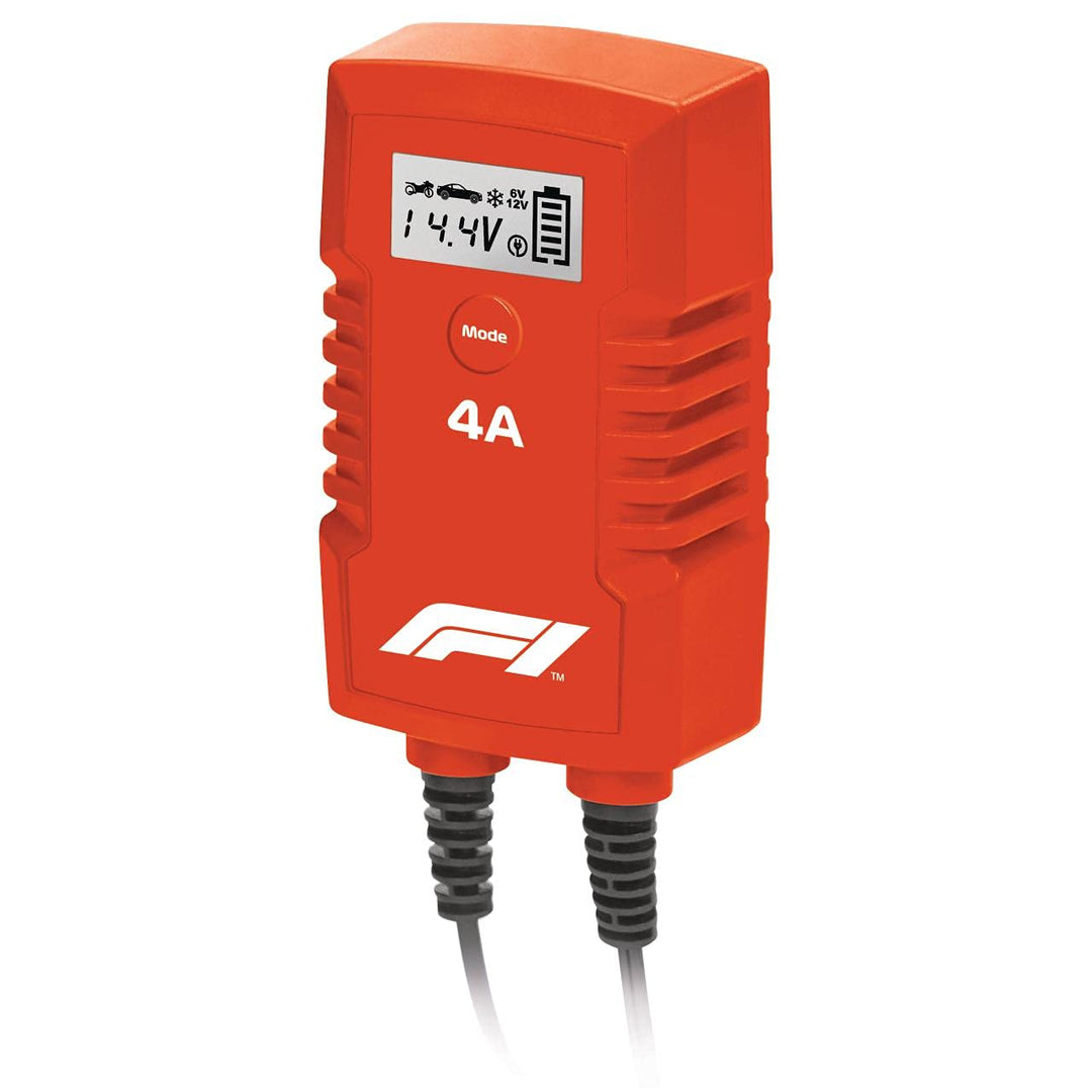 Formula 1 Mikroprozessor Batterie Ladegerät 4 Ampere für 6/12 V, 7-stufig, Power-Supply, Auto Erhalt