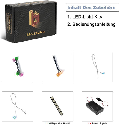 Led Licht Set für Lego Minions' Music Party Bus 75581 (Kein Lego), Dekorationsbeleuchtungsset für Le