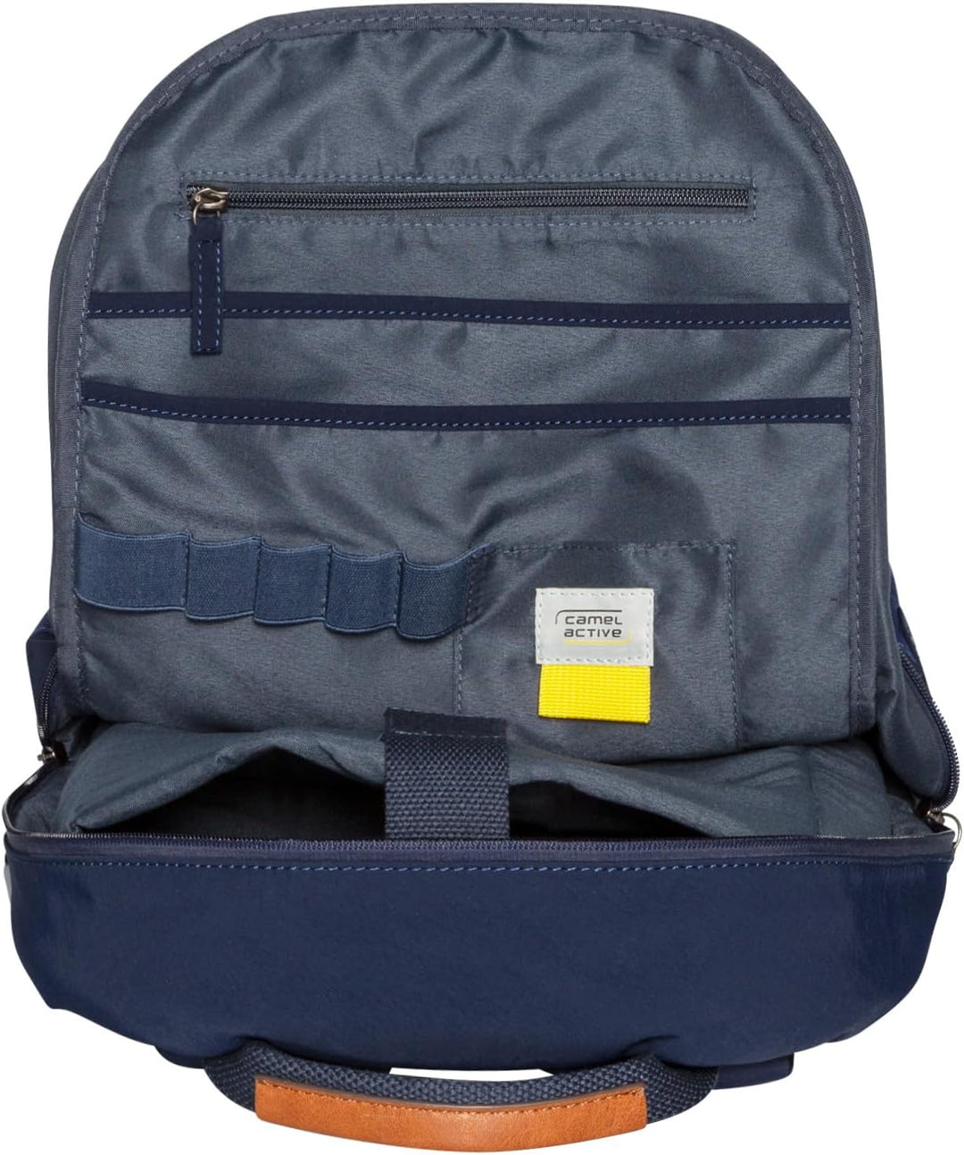 camel active City Herren Rucksack Backpack, Dark Blue