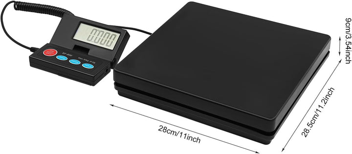 Feinwaage 0.01g, Paketwaage 50kg/1g, Küchenwaage mit LCD-Bildschirm, Zählwaage für Fabrik Werkstatt,