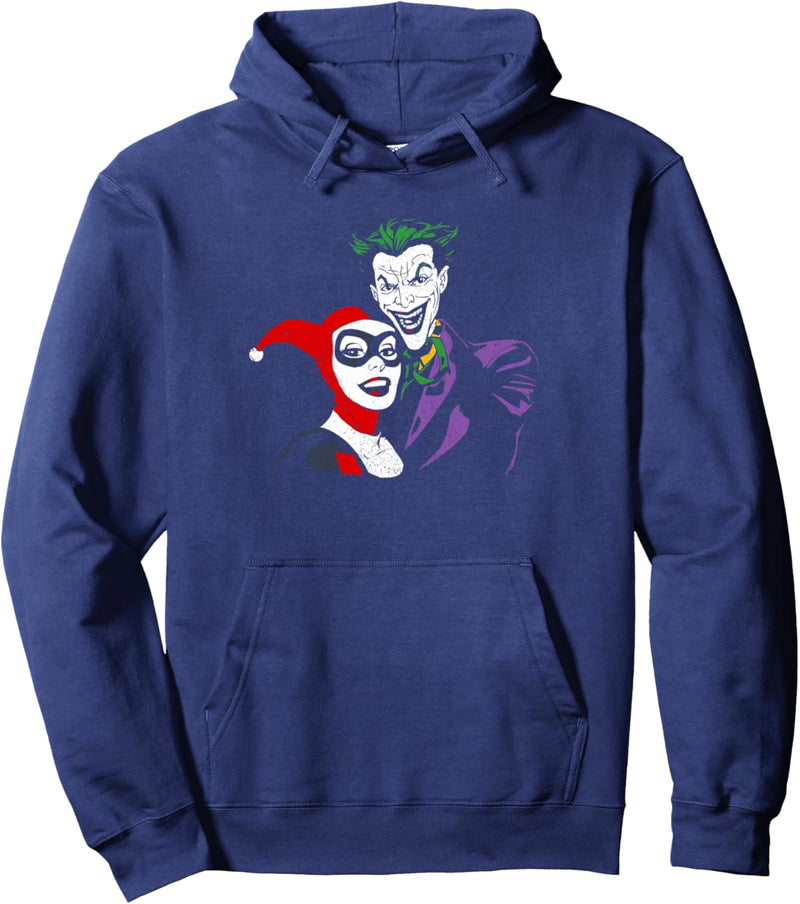 Batman Joker & Harley Quinn Pullover Hoodie