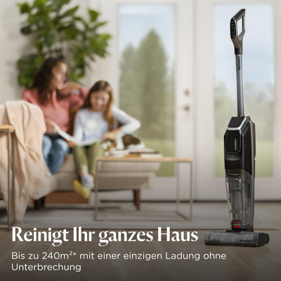 BISSELL CrossWave OmniForce Edge, Kabelloser Nass Trockensauger, Saugen & Wischen in Einem oder nur