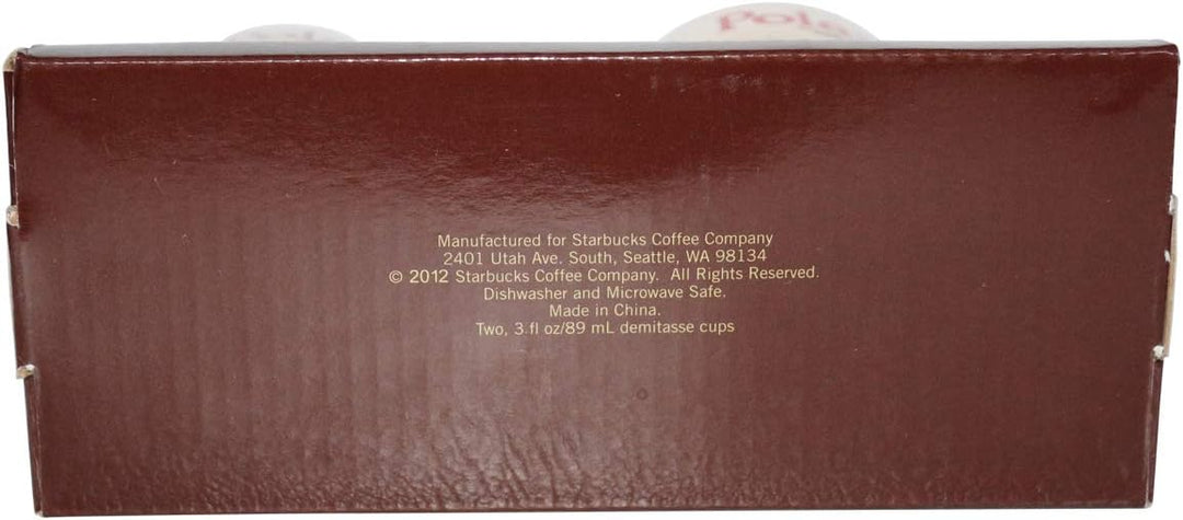Starbucks Mug Poland/Poland Set of tow Demitasse Coffee Kaffee Polen Espresso