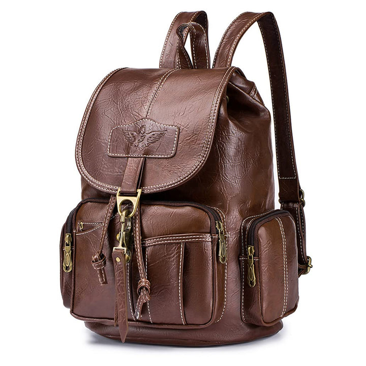 SPAHER® Rucksack Damen Mini, Wasserdicht Rucksack Damen Klein Leder Elegant Daypack Casual Anti Dieb