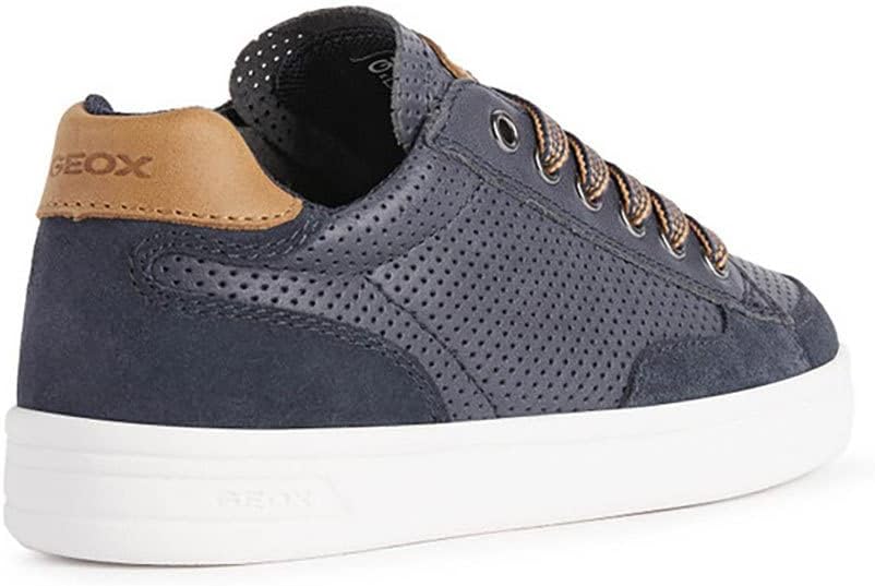 Geox Jungen J Djrock Boy BSneakers 31 EU Navy Cognac, 31 EU Navy Cognac