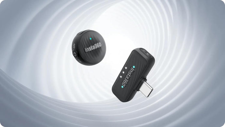 Insta360 Air-Mikrofon-Sender, kompakt, hochwertige Audio, Geräuschreduzierung, entwickelt für Ace Pr