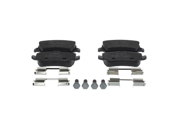 Bosch BP1149 Bremsbeläge - Hinterachse - ECE-R90 Zertifizierung - vier Bremsbeläge pro Set