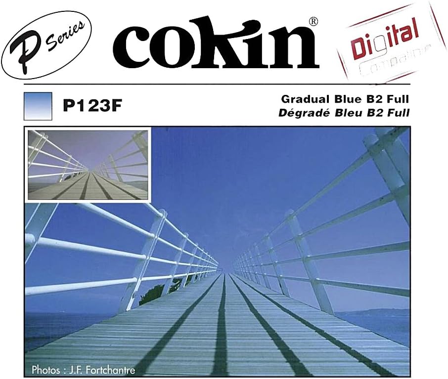 Cokin P123F Verlauffilter blau2 full, Blau2 Full