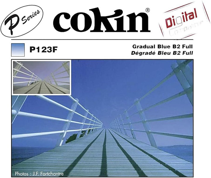 Cokin P123F Verlauffilter blau2 full, Blau2 Full