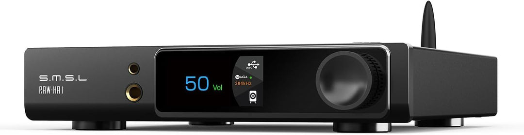 S.M.S.L RAW-HA1 Leistungsverstärker MQA MQA-CD XU316 32Bit/768kHz DSD256 Unterstützung LDAC APTX/HD
