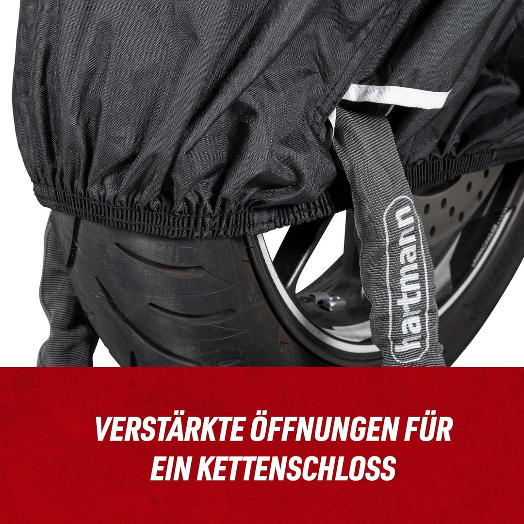 Louis Motorrad Abdeckhaube Brutus, Wasserabweisende Motorrad Abdeckplane Outdoor, UV-stabilisierte M