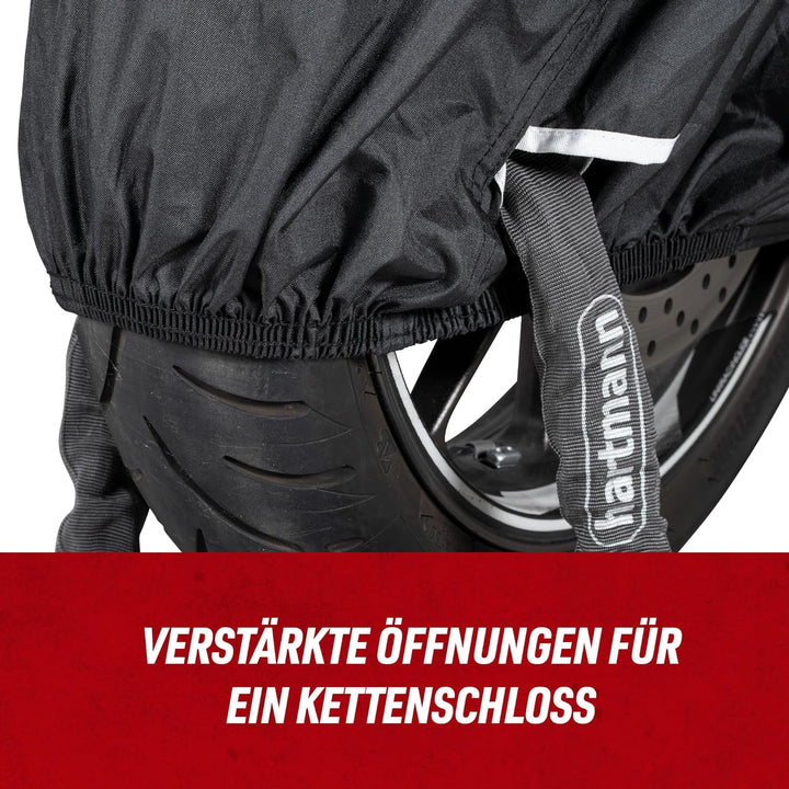 Louis Motorrad Abdeckhaube Brutus, Wasserabweisende Motorrad Abdeckplane Outdoor, UV-stabilisierte M