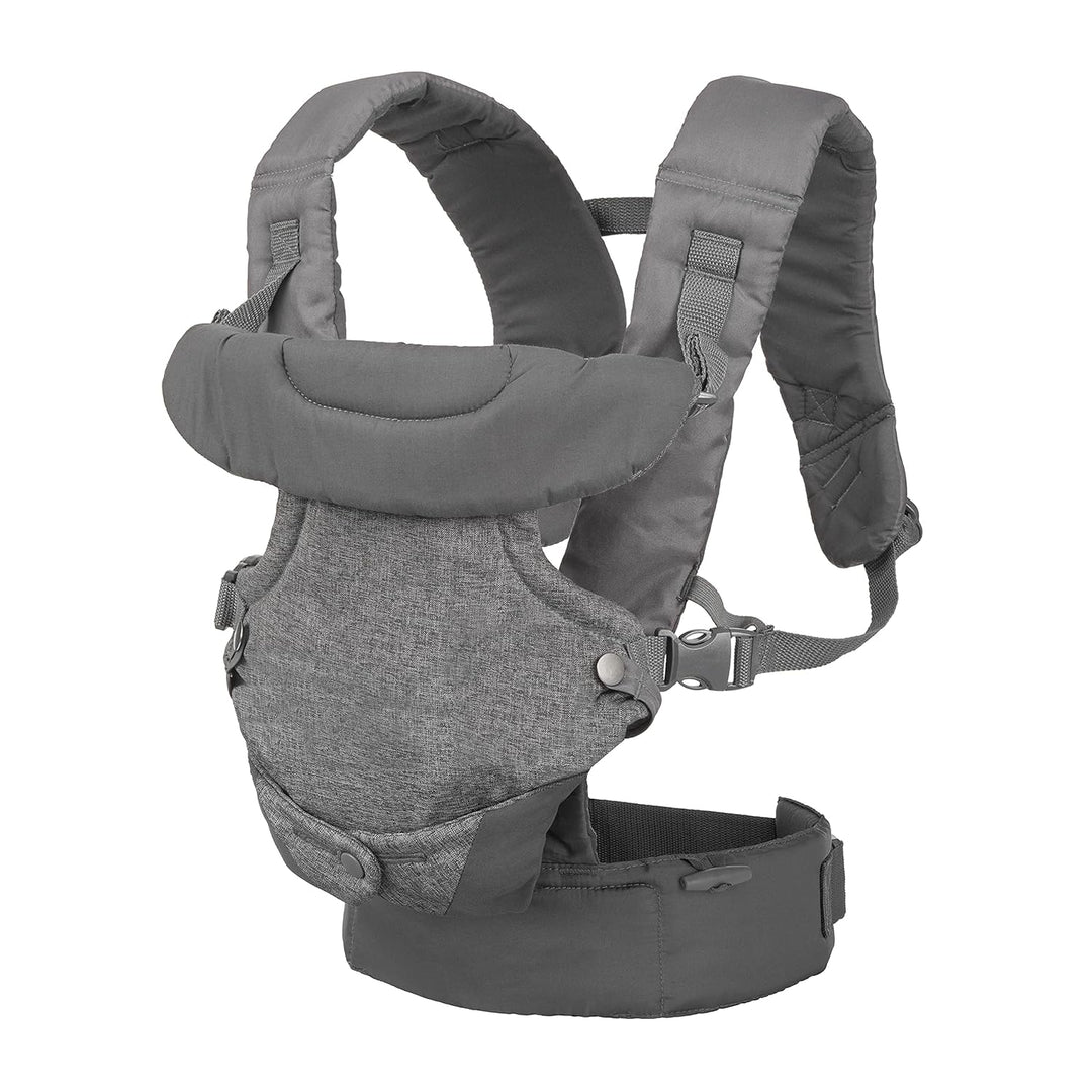 Infantino Flip Advanced 4-in-1 Babytrage – Ergonomische Babytrage mit 4 Tragepositionen – Für Säugli