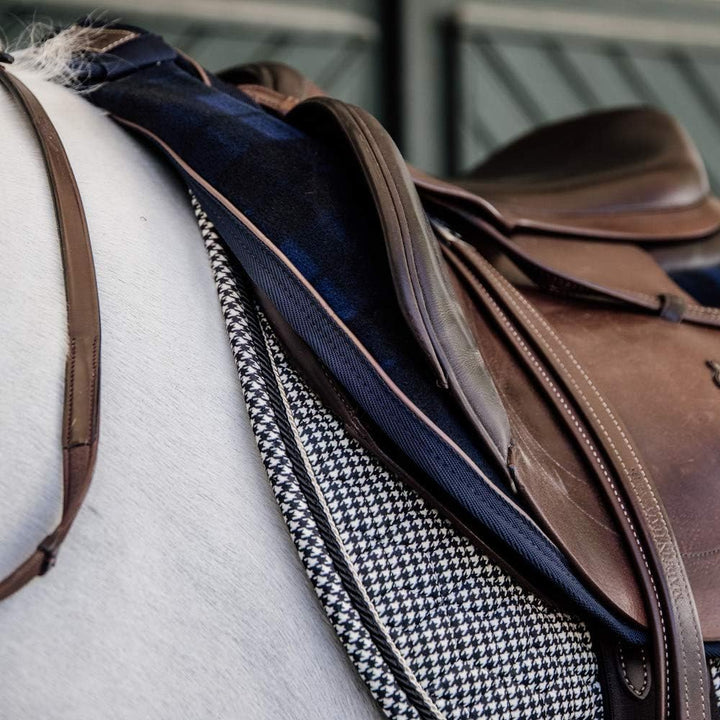 Kentucky Horsewear Heavy Fleece Ausreitdecke, Grösse:M, Farbe:Check Printing M check printing, M che
