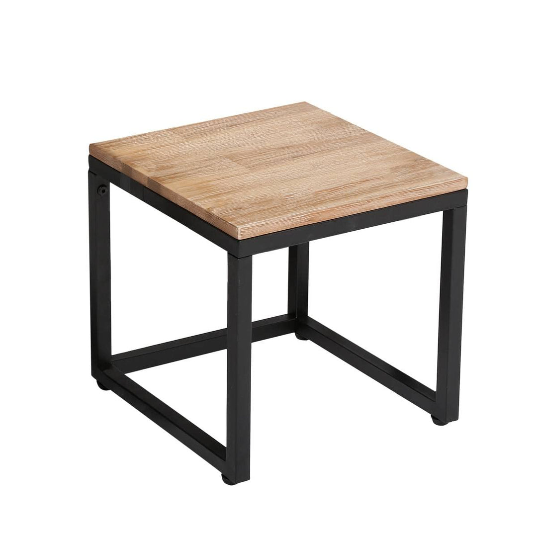Set aus 3 braunen Couchtischen Edena