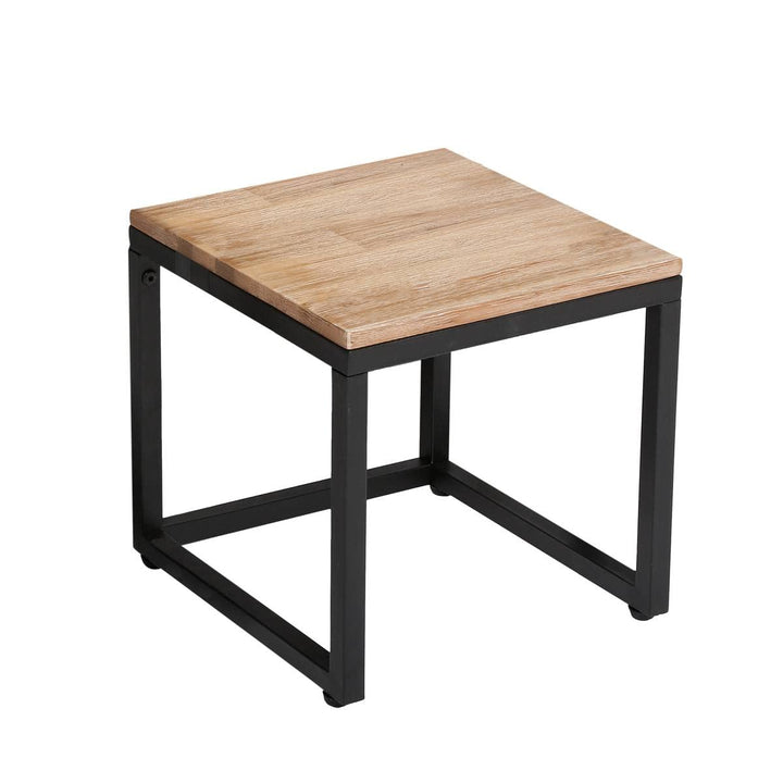 Set aus 3 braunen Couchtischen Edena