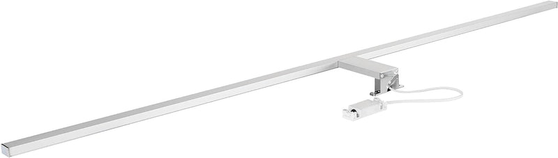 SEBSON® LED Spiegelleuchte 120cm mit Schalter - Bad IP44 neutralweiss 4000K 15W 1300lm - Aufbauleuch