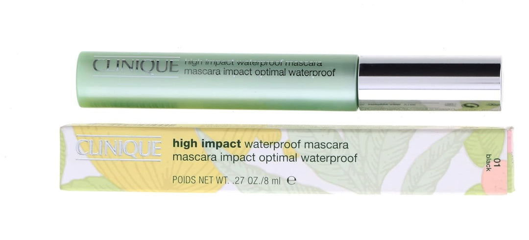 Clinique High Impact wasserfeste Mascara - # 01 Black (schwarz), 8 ml Schwarz 8.00 ml (1er Pack), Sc