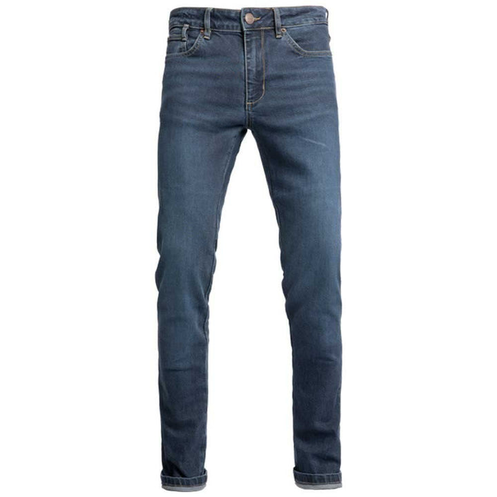 John Doe Dylan - Monolayer | CE - Zertifizierung AAA | Motorradhose | Atmungsaktiv | Motorrad Jeans