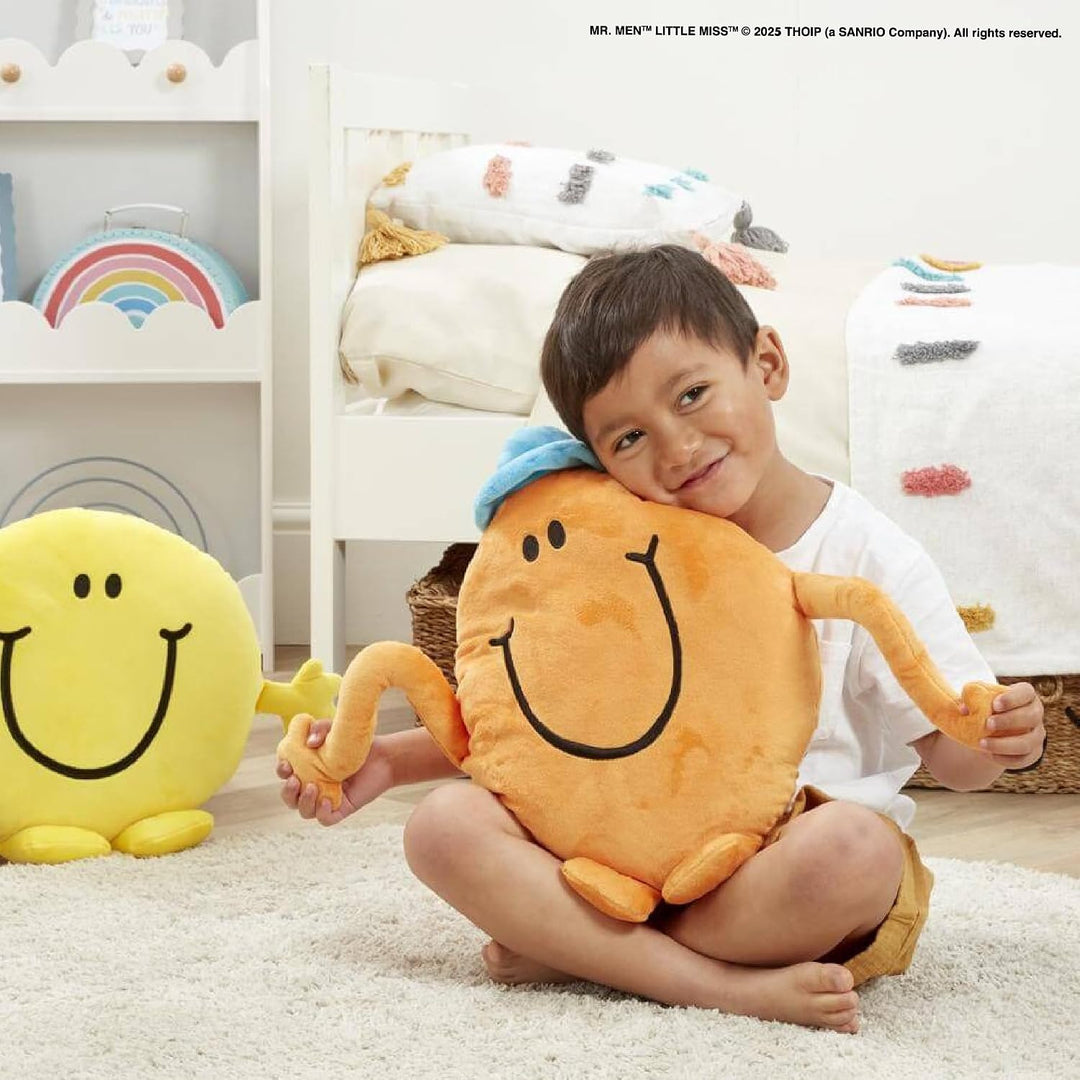 Rainbow Designs Mr Tickle Grosses Sofakissen mit dehnbaren Armen - Klassische Mr. Men Charakterkisse