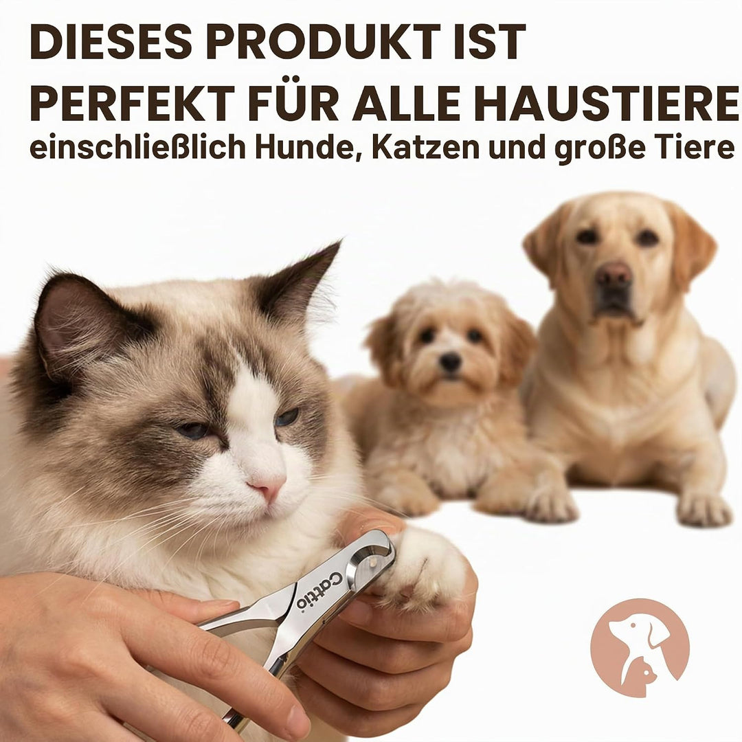 Professioneller Nagelknipser für grosse Hunde – scharf, langlebig und sicher. Robuster Haustier-Nage