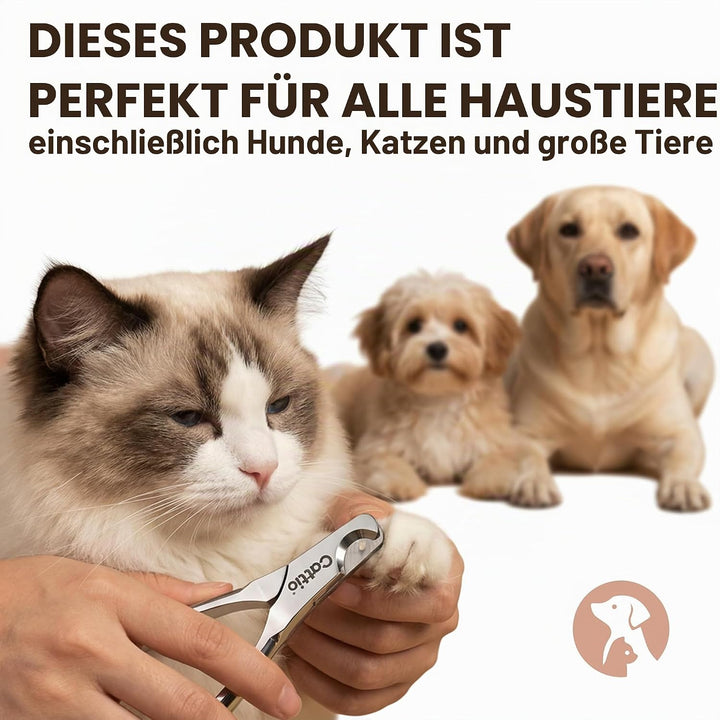 Professioneller Nagelknipser für grosse Hunde – scharf, langlebig und sicher. Robuster Haustier-Nage