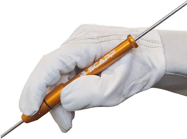 TIG-PEN II - WIG/TIG-Schweissdrahthalter Finger-Schweissdrahtzuführer (Orange), Orange