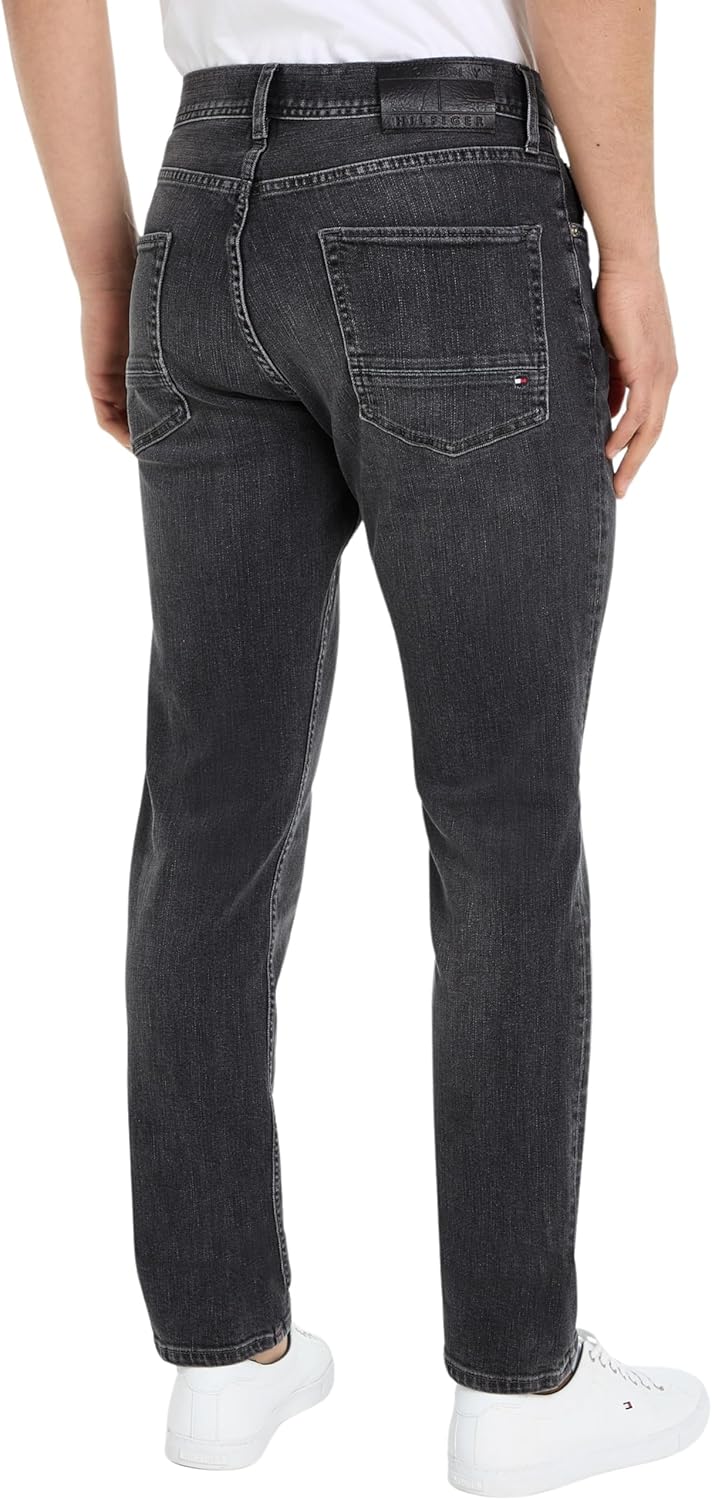 Tommy Hilfiger Herren Jeanshosen 28W / 32L Denim (Salton Black), 28W / 32L Denim (Salton Black)