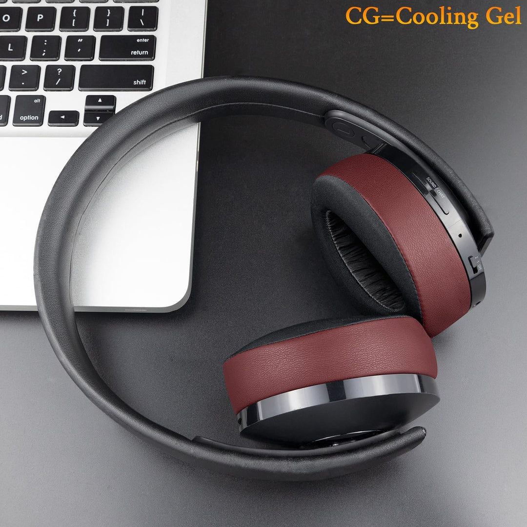 SOULWIT Kühlgel Ersatzpolster Ersatz Ohrpolster für Sony New Gold Wireless PS4 Headset, Polster für