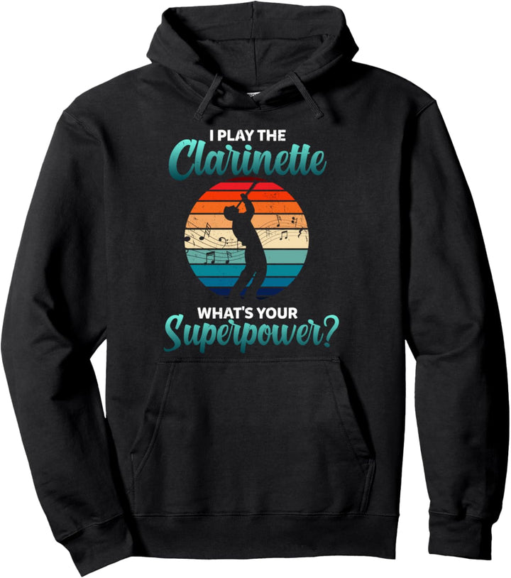 Klarinettenspieler Klarinette Pullover Hoodie