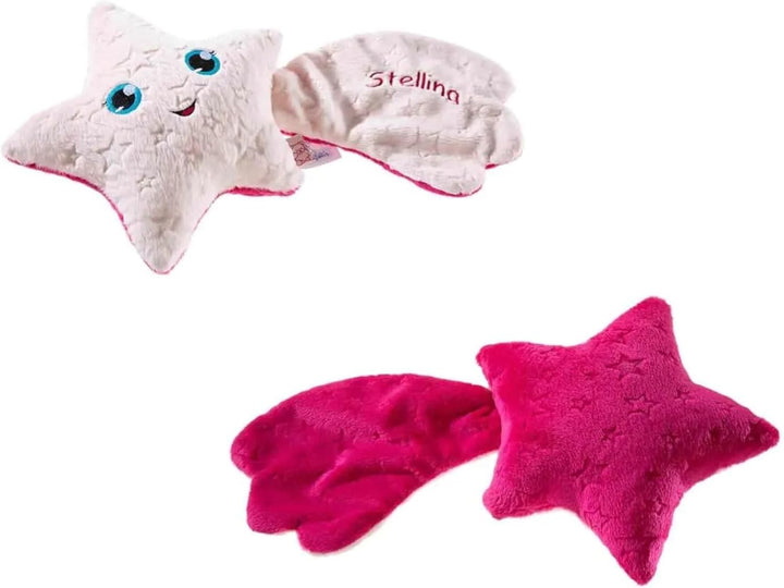 Heunec STELLINA Sternschnuppe hotpink, Bestickt, mit Knisterschweif