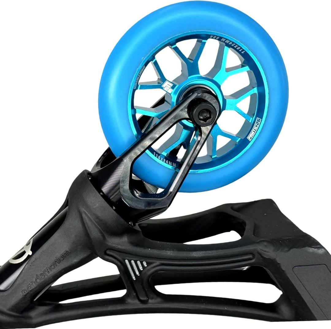 Fantic26 Spy7 Stunt Scooter Rolle I Trick I Tret I Kinder I Roller I Wheel I 110mm I ABEC 11 I Schne