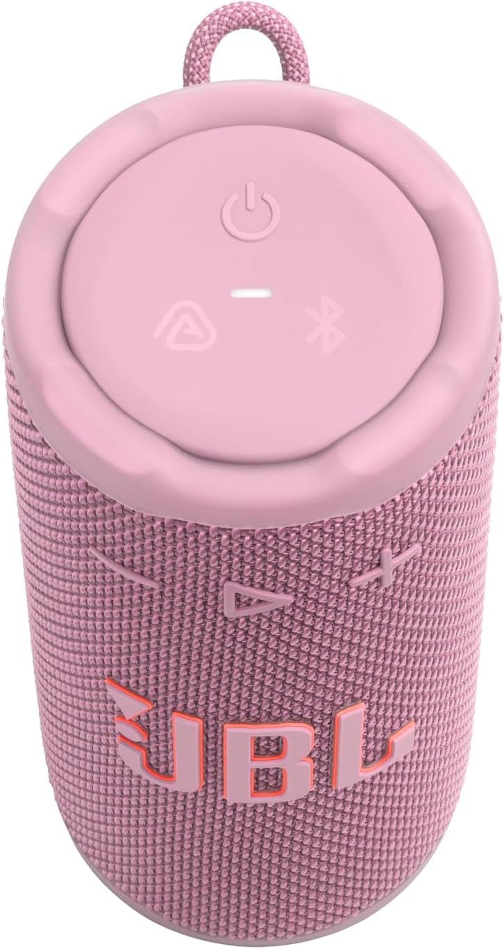 JBL Grip Kompakter Bluetooth Lautsprecher, JBL Pro Sound mit AI Sound Boost, IP68 Wasser- und Staubd