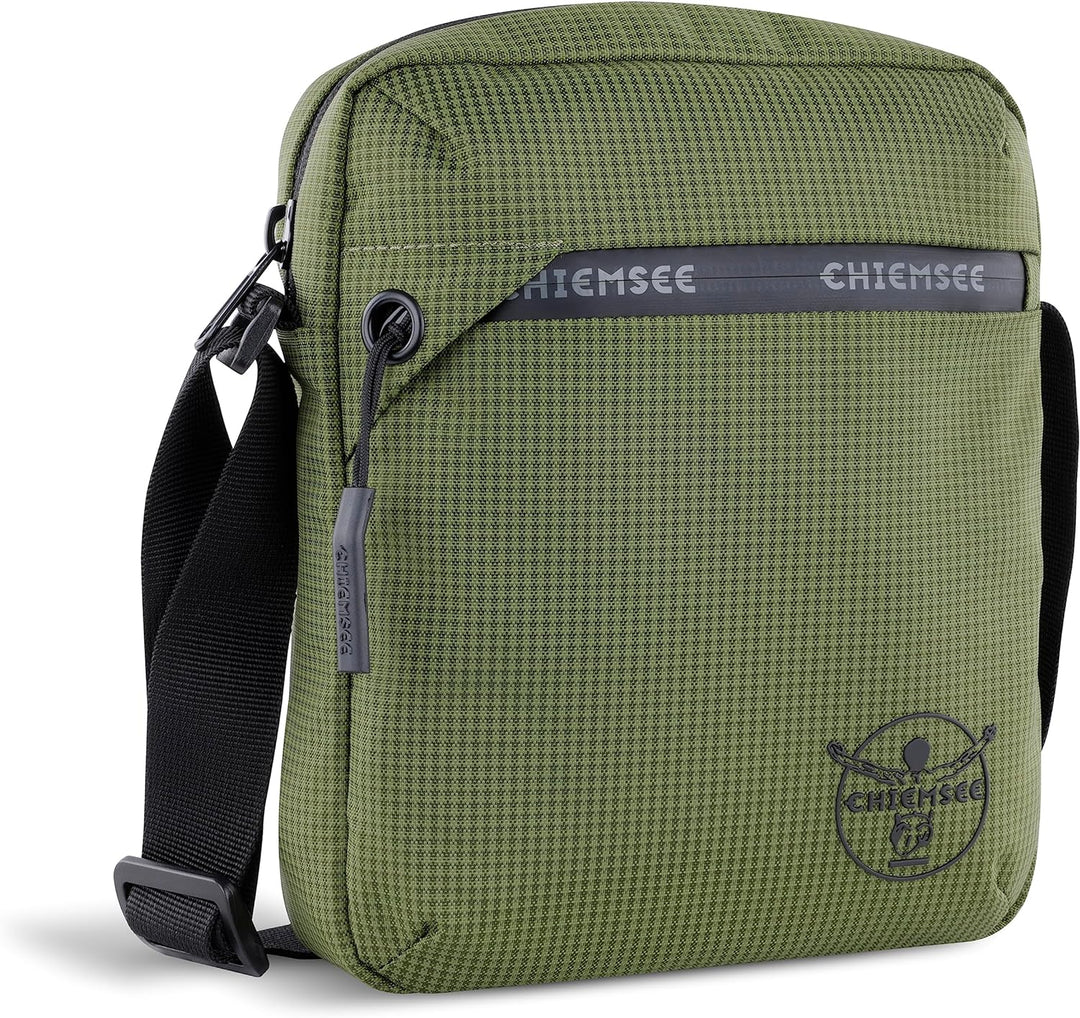 Chiemsee Light N Base kleine Schultertasche Messenger Bag Kuriertasche Olive, Olive