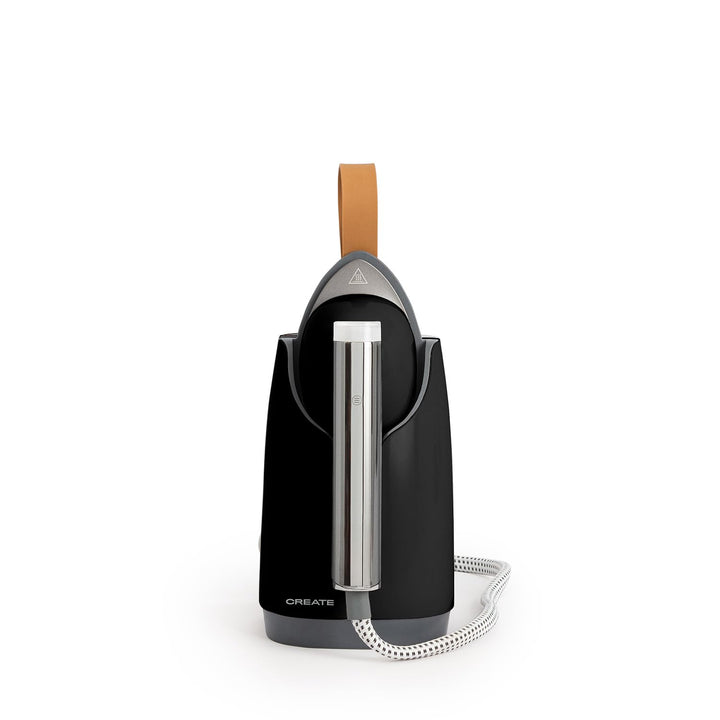 CREATE/IRON DUAL PRO/Horizontal- und vertikales Dampfbügeleisen 800ml Schwarz / 2 in 1 Design, 4 Büg