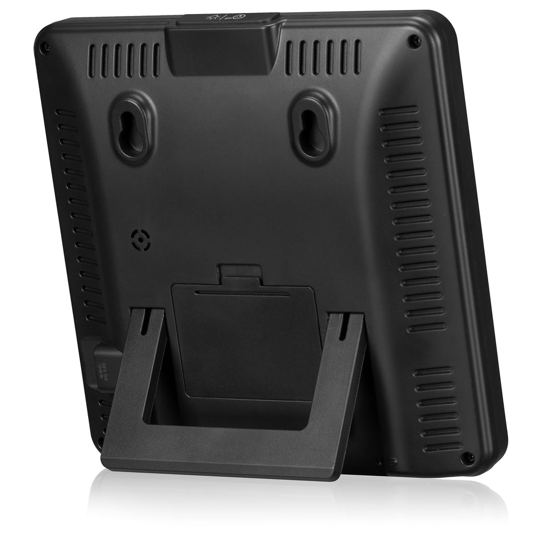 Bresser Quadro Individio Wetterstation NV mit 3 Aussensensoren, integriertem Thermo-Hygrometer, 4 Me