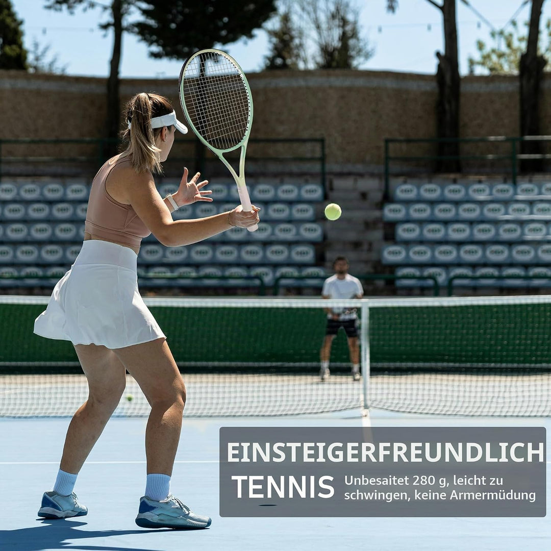OGEENIER 27 Zoll 2 Player Tennisschläger Racket Set für Erwachsene Tennisschläger Damen Herren, für