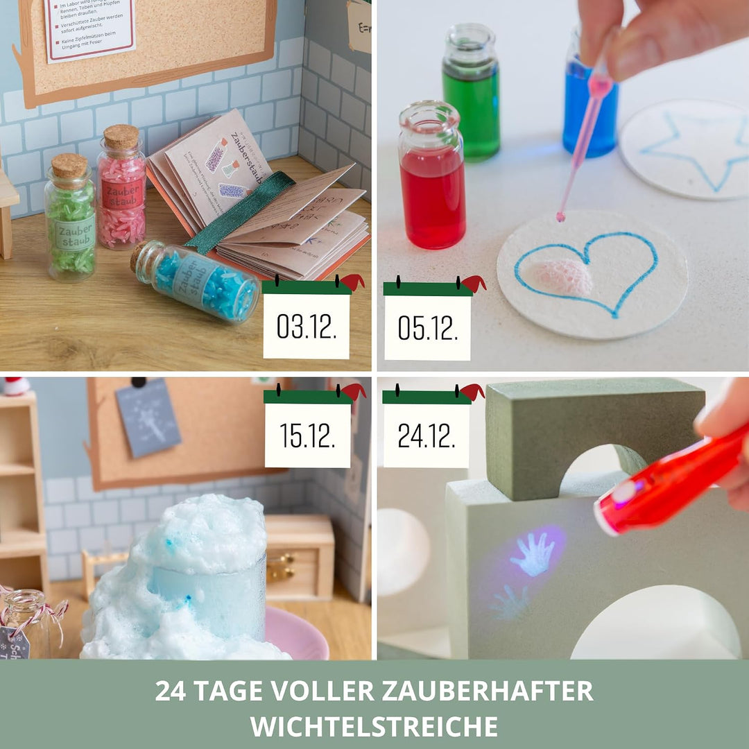 LIMMALAND Wichtel Zubehörset mit Wichtelbuch – Erweiterungsset (ENTDECKA), ENTDECKA