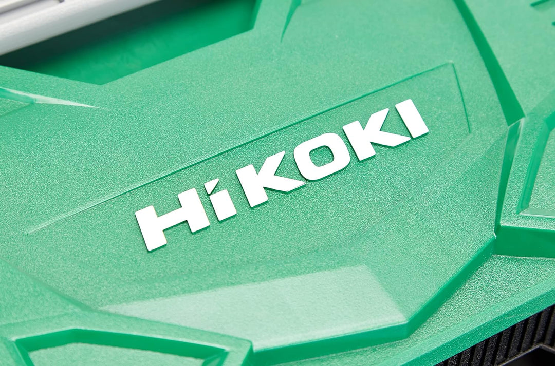 HIKOKI 40030037 Hit System Case mit 100tlg. Zubehör, Grün