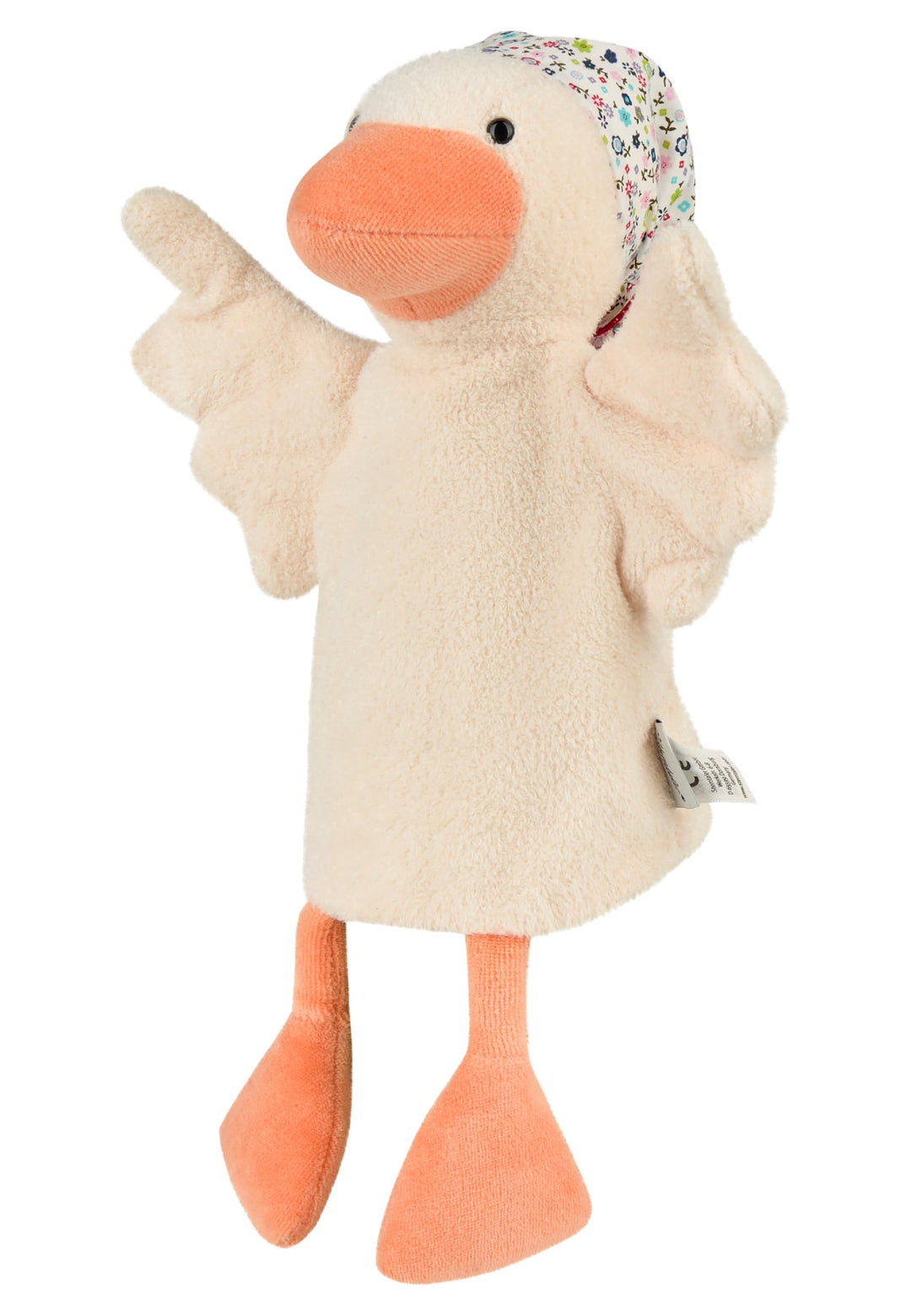 Sterntaler 36156 Handpuppe Gans, 35 x 22 x 11 cm, Weiss, Gans