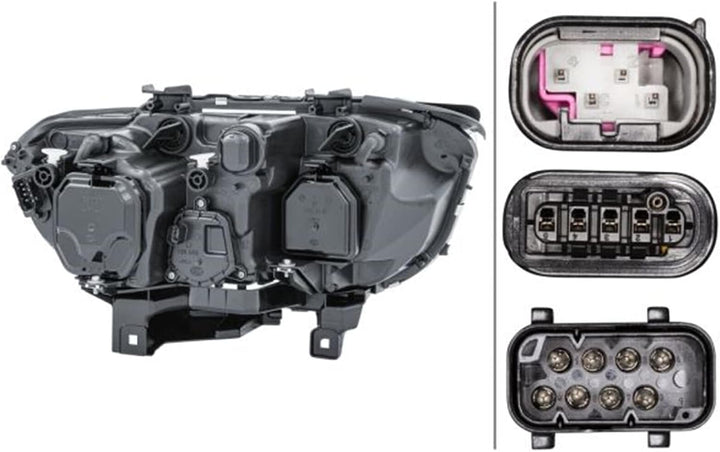 HELLA 1EL 158 075-011 Bi-Xenon/Halogen-Hauptscheinwerfer - links - für u.a. BMW 7 (E65, E66, E67) Li