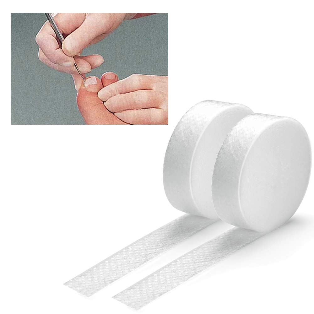 Kosmetex Wattehaken 2x Tamponade zum Einlegen in den Nagelfalz, 1x Zehenbinde als Zeh Schutz, Set 4