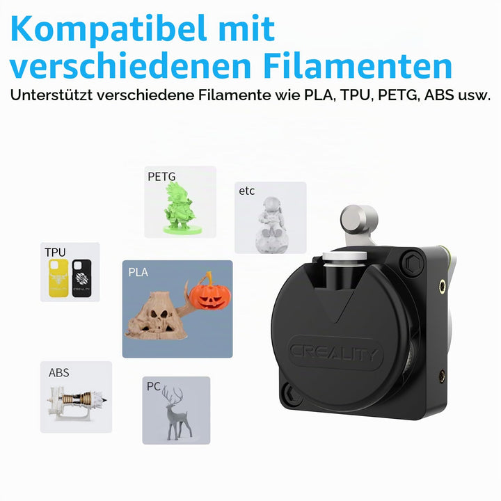 Creality Offizieller K1 Extruder Kit 3.0 mit ohne Schrittmotor, K1 Max Extruder mit Direktantrieb mi
