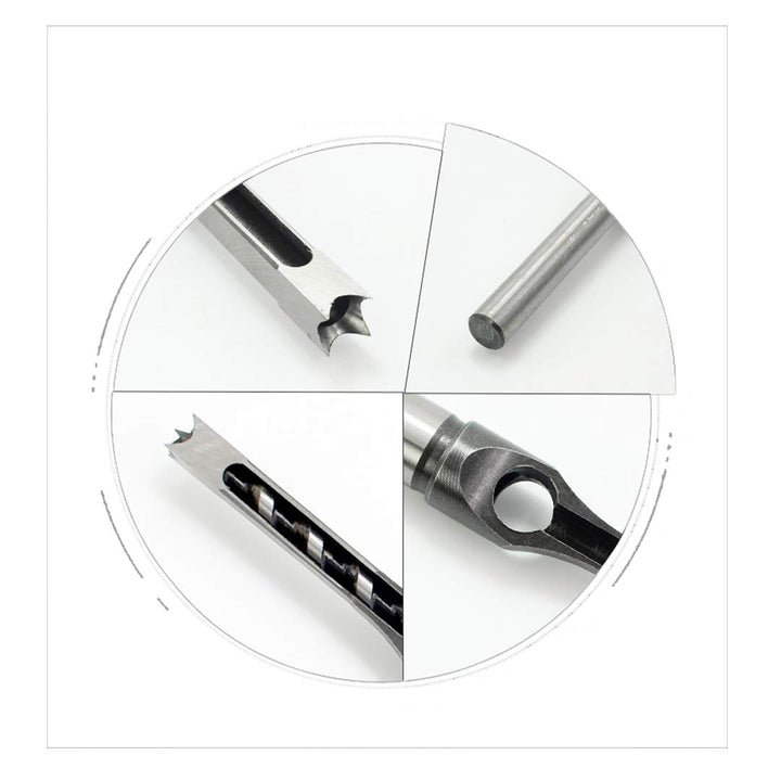SYDARSYN Vierkant Lochbohrer Stemmbohrer Stechbeitel für Holzbearbeitung, 7/8 Zoll (22 mm), 7/8 Zoll