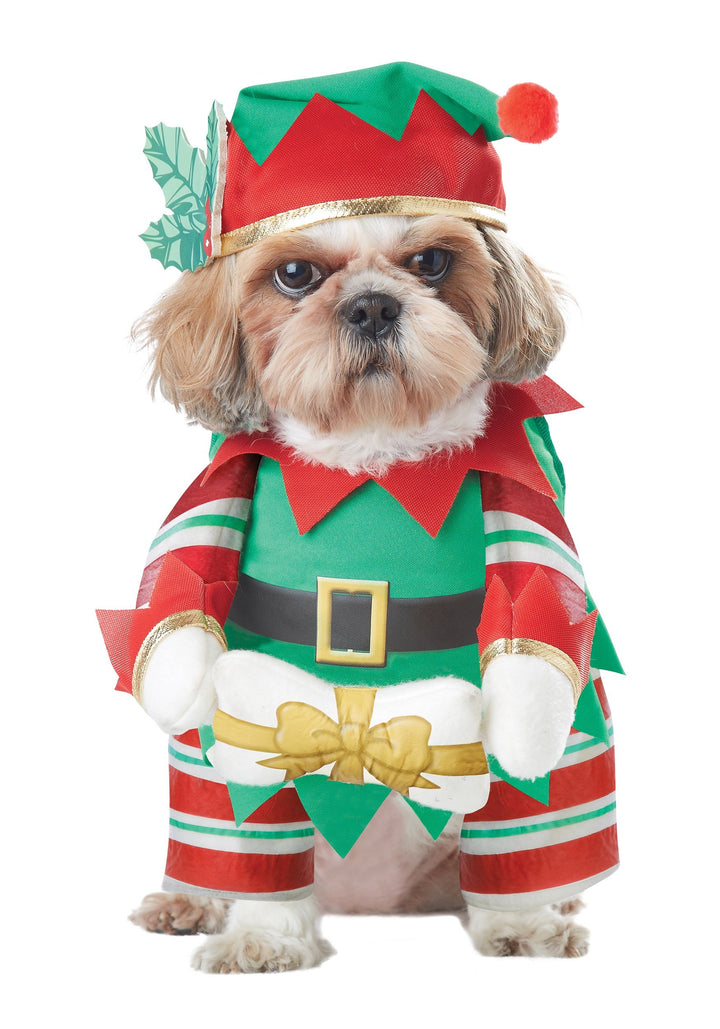 Elf Welpe Hundekostüm gross Large (Pack of 1) Elfenwelpen-Hundekostüm Rot, Large (Pack of 1) Elfenwe