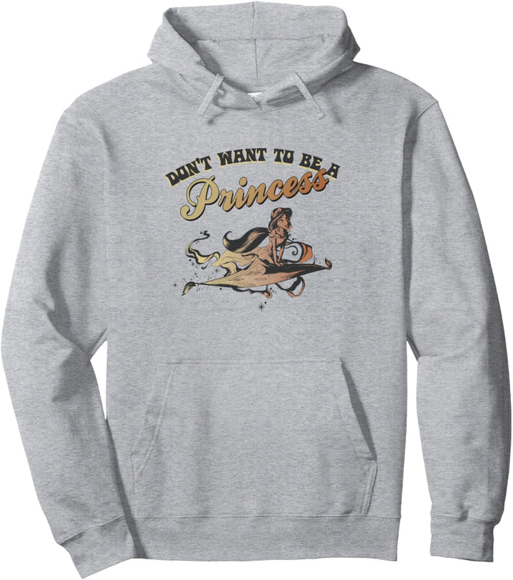 Disney Aladdin Jasmine Don't Want To Be A Princess Pullover Hoodie