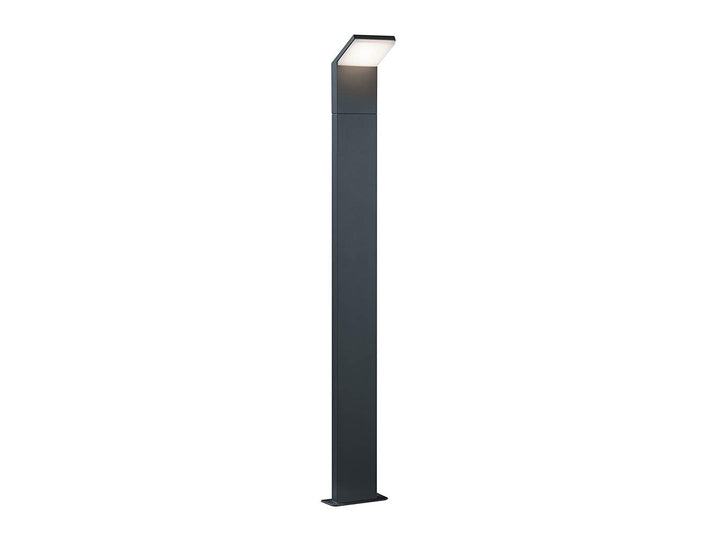 Trio Leuchten LED Aussenleuchte Pearl 421160142, Druckguss Aluminium anthrazit, 1x 9 Watt, 12.5 x 14