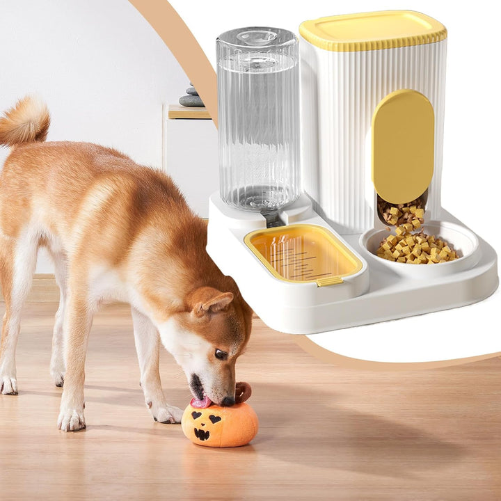 Automatischer Katzenfutterautomat,Katzenfutter Spender & Wasserspender | 2 In 1 Fütterungsstation Mi