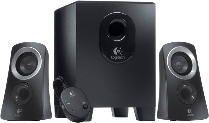 Logitech Z313 2.1 Lautsprecher-System mit Subwoofer, 50 Watt Spitzenleistung, 3.5 mm Eingang, Kopfhö